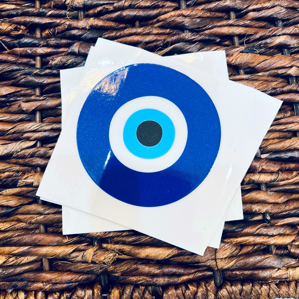 Evil Eye Vinyl Sticker